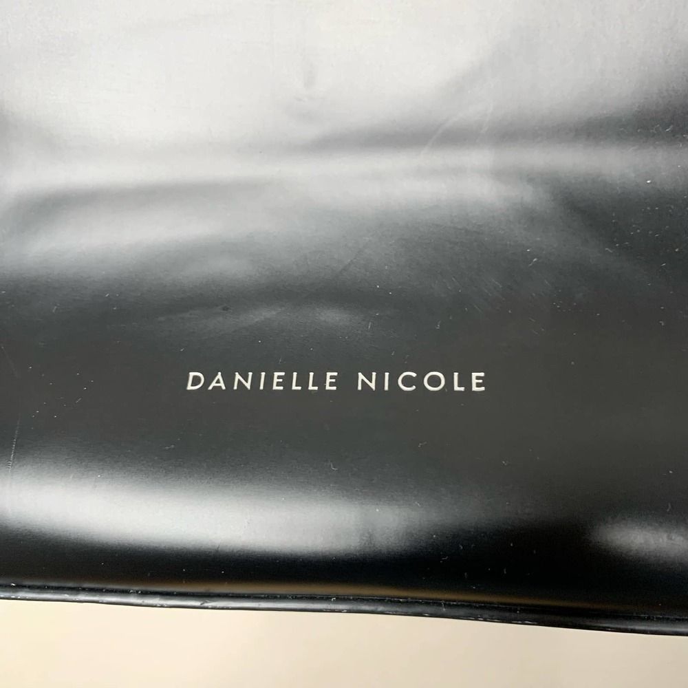 Danielle Nicole Faux Leather Tote Bag Black - image 5
